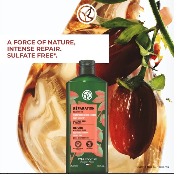 Yves Rocher Réparation Shampoo - Picture 5 of 8